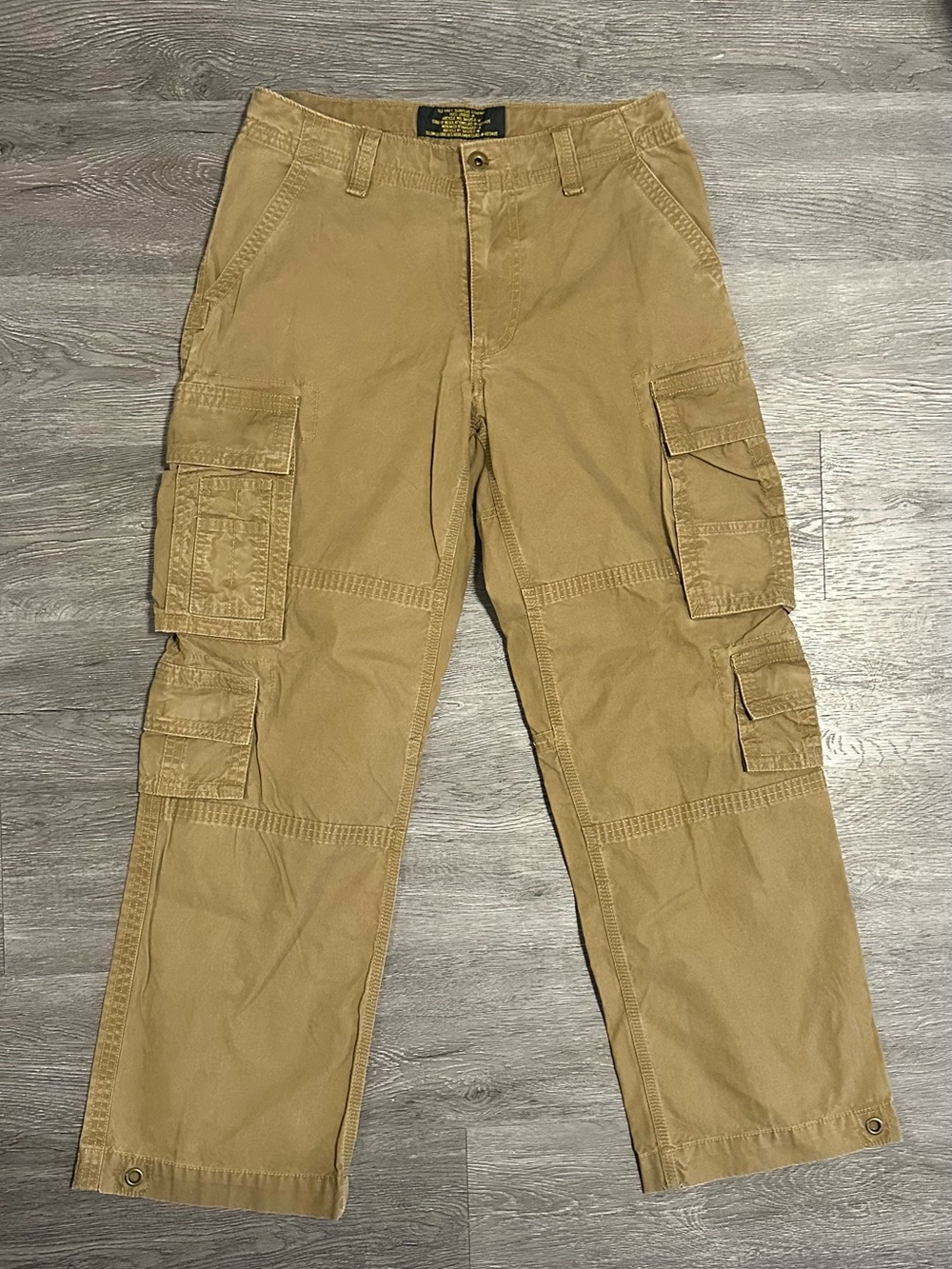 Vintage - Old Navy Surplus Cargo Pants Mens 100% Cotton Military Style Straight
